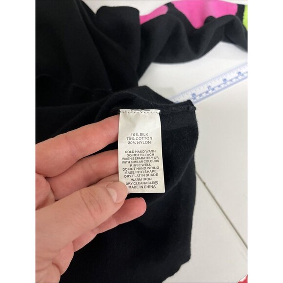 Zaket and Plover Silk-Cotton-Blend Light Weight Polkadot Sweaters Womens Size S - Picture 8 of 11